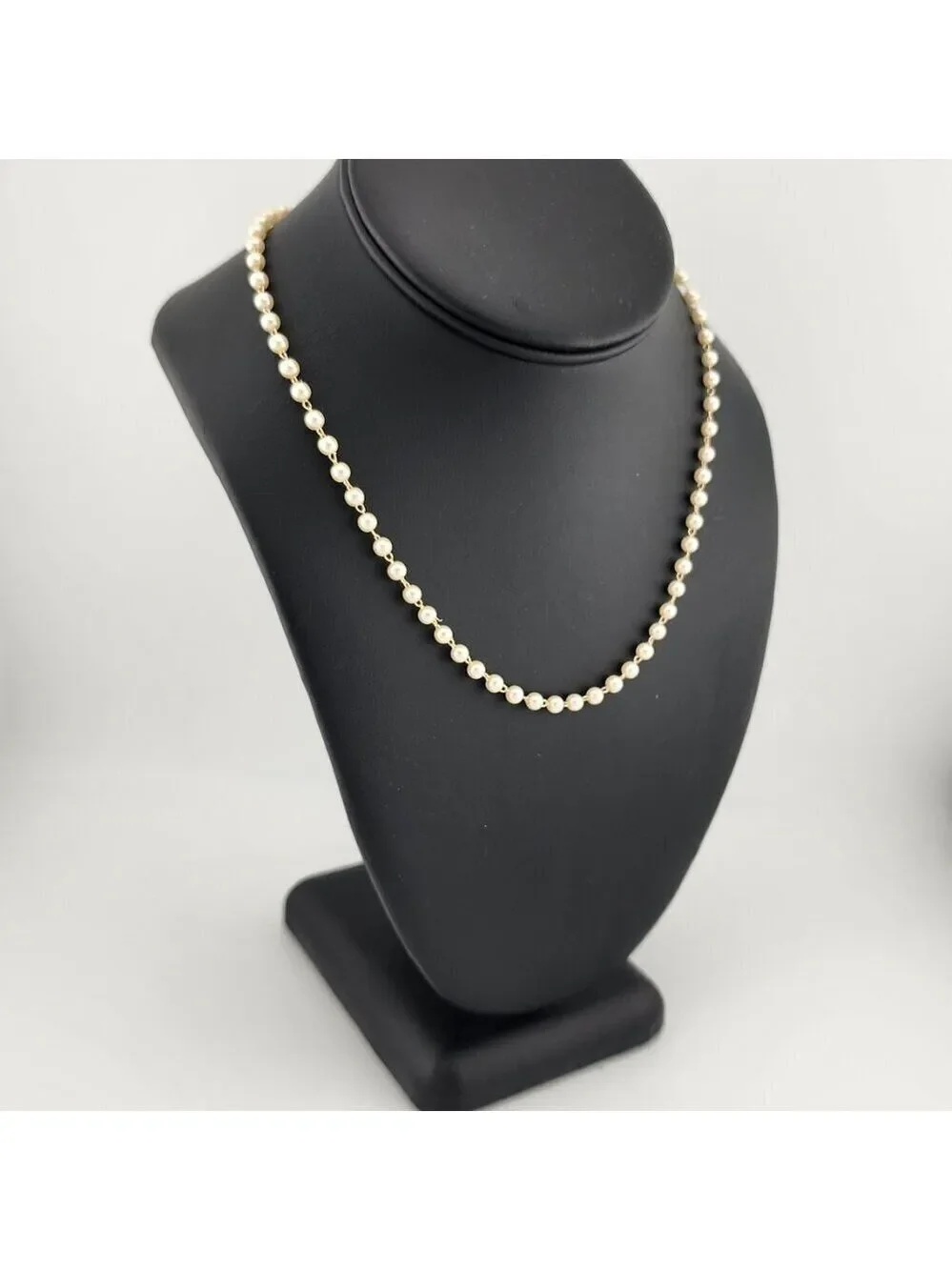 Brand New Brazilian 18k Gold Filled Elegant Beaded Design Necklace